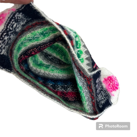 Peruvian Handmade Knit Chullo Beanie Cap Hat Unisex Adult Size - Picture 4 of 7